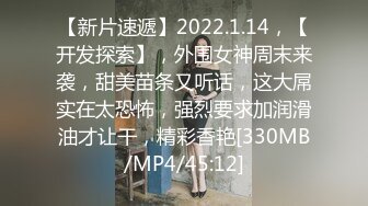 【新片速遞】2022.1.14，【开发探索】，外围女神周末来袭，甜美苗条又听话，这大屌实在太恐怖，强烈要求加润滑油才让干，精彩香艳[330MB/MP4/45:12]