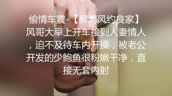 偷情车震-【醉清风约良家】风哥大早上开车接到人妻情人，迫不及待车内开操，被老公开发的少鲍鱼很粉嫩干净，直接无套内射