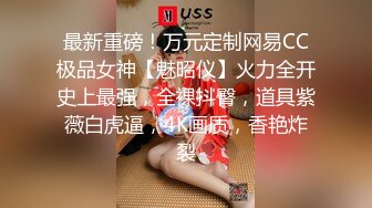 最新重磅！万元定制网易CC极品女神【魅昭仪】火力全开史上最强，全裸抖臀，道具紫薇白虎逼，4K画质，香艳炸裂