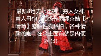 最新8月无水重磅！穷人女神富人母狗，顶级外围绿茶婊【晴晴】露脸性爱私拍，各种情趣啪啪，在金主面前就是肉便器 (3)