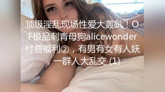 顶级淫乱现场性爱大轰趴！OF极品刺青母狗alicewonder付费福利②，有男有女有人妖，一群人大乱交 (1)