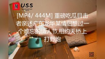 [MP4/ 444M] 重磅吃瓜目击者亲述广东龙华某情侣想过一个难忘的情人节,相约天桥上打野炮