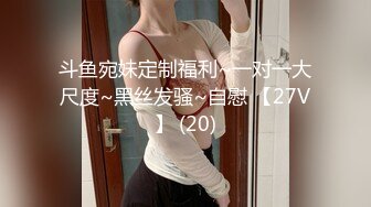 斗鱼宛妹定制福利~一对一大尺度~黑丝发骚~自慰 【27V】 (20)