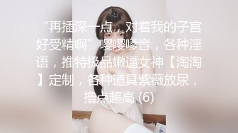 “再插深一点，对着我的子宫好受精啊”嘤嘤嗲音，各种淫语，推特极品嫩逼女神【淘淘】定制，各种道具紫薇放尿，撸点超高 (6)